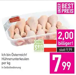 Sutterlüty Ich bin österreich! hühnerunterkeulen Angebot