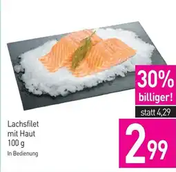 Sutterlüty Lachsfilet mit haut Angebot