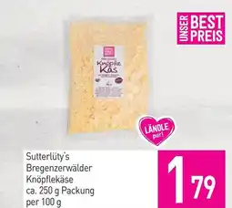 Sutterlüty Sutterlüty's bregenzerwälder knöpflekäse Angebot