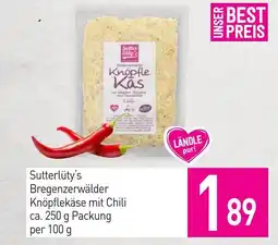 Sutterlüty Sutterlüty's bregenzerwälder knöpflekäse mit chili Angebot