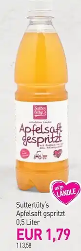 Sutterlüty Sutterlüty's apfelsaft gspritzt Angebot