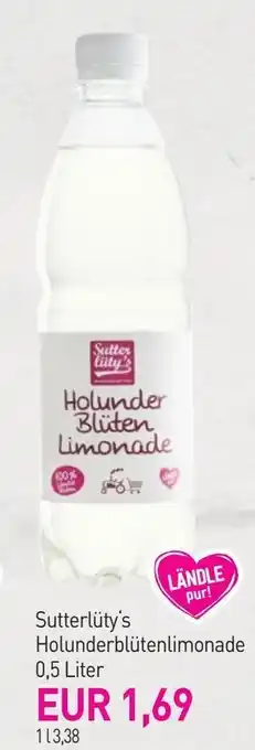 Sutterlüty Sutterlüty's holunderblütenlimonade Angebot