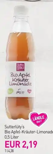 Sutterlüty Sutterlüty's bio apfel-kräuter-limonade Angebot