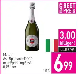 Sutterlüty Martini asti spumante docg oder sparkling rosé Angebot