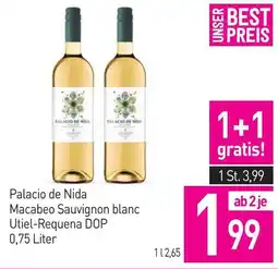 Sutterlüty Palacio de nida macabeo sauvignon blanc utiel-requena dop Angebot