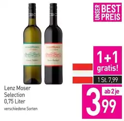 Sutterlüty Lenz moser selection Angebot