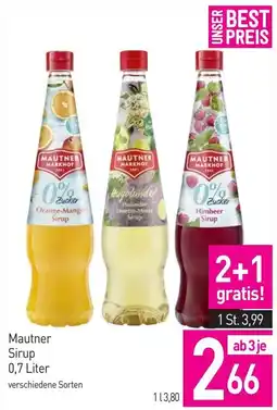Sutterlüty Mautner sirup Angebot