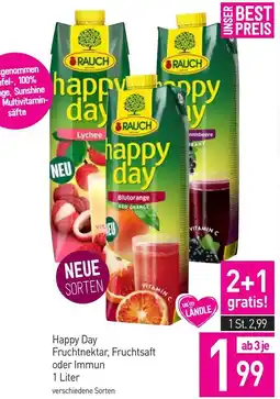 Sutterlüty Happy day fruchtnektar, fruchtsaft oder immun Angebot