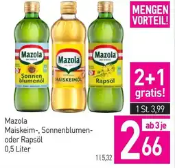 Sutterlüty Mazola maiskeim-, sonnenblumen- oder rapsöl Angebot