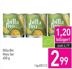 Sutterlüty Billa bio mais 3er Angebot