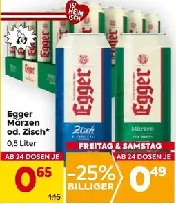 Billa Egger Märzen od. Zisch Angebot