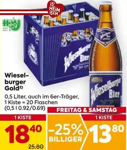 Billa Wiesel burger Gold Angebot
