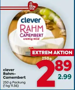 Billa Clever rahm camembert Angebot