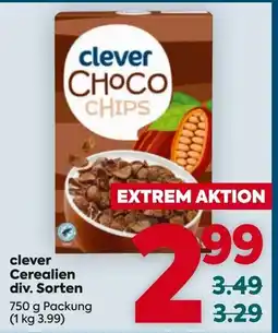 Billa clever Cerealien Angebot