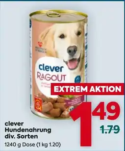 Billa Clever hundenahrung Angebot