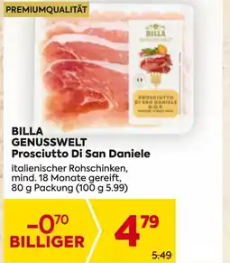 Billa Billa genusswelt prosciutto di san daniele Angebot
