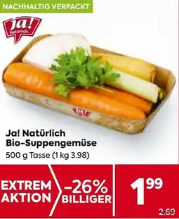 Billa Ja! Natürlich Bio Suppengemüse Angebot