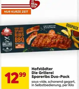 Billa Hofstädter Die Grillerei Spareribs Angebot