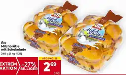 Billa Ölz Milchbrötle mit Schokolade Angebot