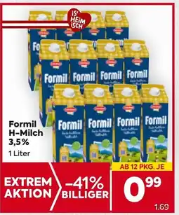 Billa Formil H-Milch Angebot