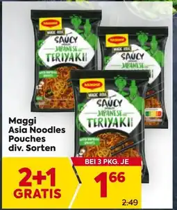 Billa Maggi Asia Noodles Pouches Angebot