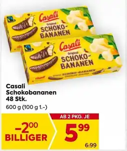 Billa Casali Schokobananen Angebot