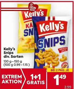 Billa Kelly's Snips Angebot