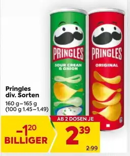 Billa Pringles Angebot