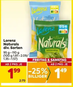 Billa Lorenz Naturals Angebot