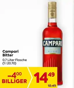 Billa Campari Bitter Angebot