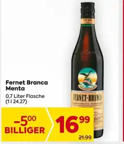 Billa Fernet Branca Menta Angebot