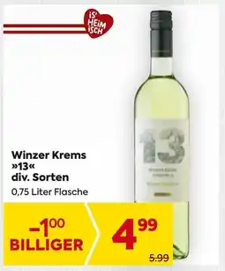 Billa Winzer Krems Angebot