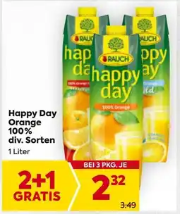Billa Happy Day Orange Angebot
