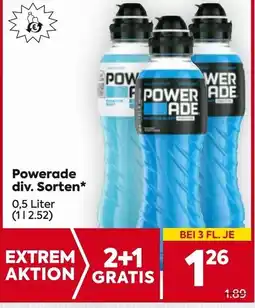 Billa Powerade Angebot