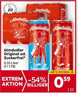 Billa Almdudler Original od. Zuckerfrei Angebot