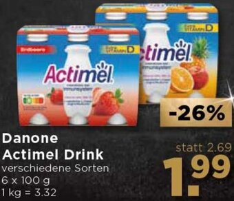 Unimarkt Danone Actimel Drink Angebot