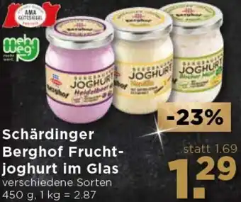 Unimarkt Schärdinger Berghof Frucht-Joghurt Im Glas 450g Angebot