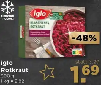 Unimarkt Iglo Rotkraut 600g Angebot