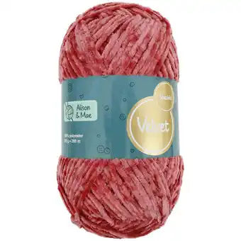 Action Alison & Mae Strickgarn Velvet Angebot