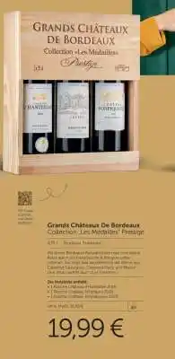 Interspar Grands Châteaux De Bordeaux Collection „Les Médailles“ Prestige Angebot