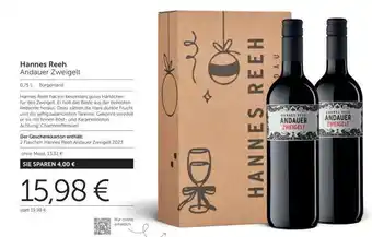Hannes Reeh Andauer Zweigelt