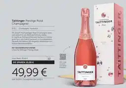 Interspar Taittinger Prestige Rosé Champagner Angebot