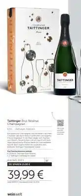 Interspar Taittinger Brut Réserve Champagner Angebot