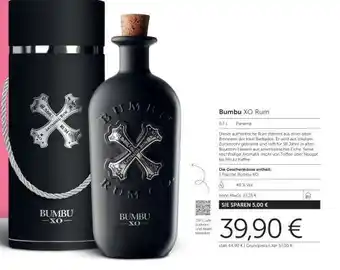 Bumbu XO Rum