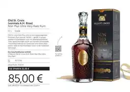 Interspar Old St. Croix (vormals A.H. Riise) Non Plus Ultra Very Rare Rum Angebot