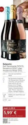 Interspar Belposto Asti Spumante DOCG, Prosecco DOC oder Prosecco Rose DOC Angebot