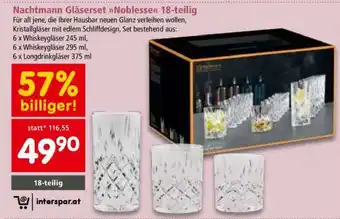 Nachtmann Gläserset Noblesse 18-teilig