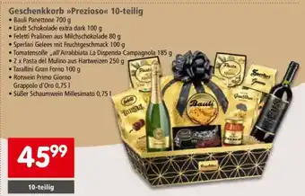 Interspar Geschenkkorb Preziosa 10-teilig Angebot
