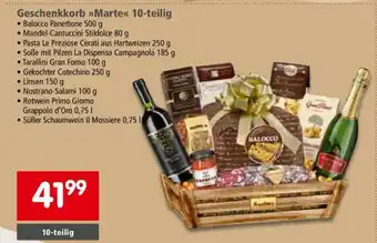 Interspar Geschenkkorb Martec 10-teilig Angebot