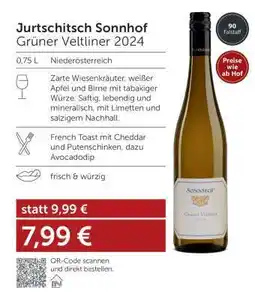 Interspar Jurtschitsch Sonnhof Grüner Veltliner 2024 Angebot